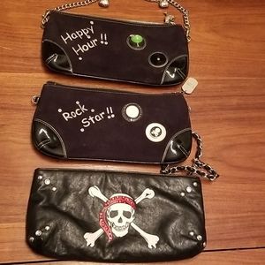 3 Rock and roll purses...various brands!